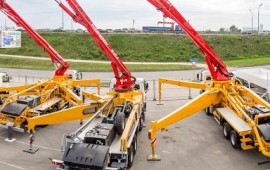 Автобетононасосы любых объемов
