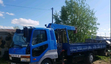 Услуги крана манипулятора, перевозка Сургут / ХМАО