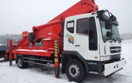 Аренда автовышки, услуги, заказ.
