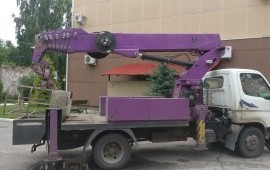 Услуги автовышки, аренда, заказ.