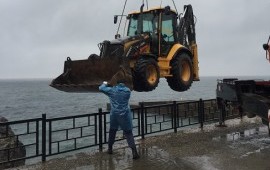 Услуги экскаватора-погрузчика, аренда, заказ.