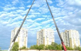Услуги, аренда автовышки 18.24.28.32 метра.