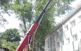 Услуги, аренда автовышки 18.24.28.32 метра.