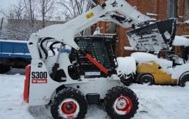Услуги Аренда мини-погрузчика BobCat S300