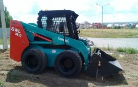 Услуги мини-погрузчика аренда. Заказ.