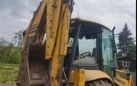 Услуги экскаватора погрузчика, аренда, заказ.