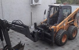 Услуги мини погрузчика, аренда, заказ.