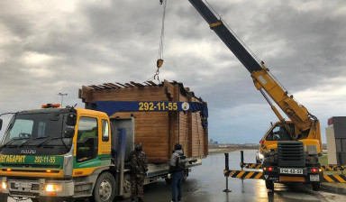 Услуги Самогруза 5т, аренда манипулятора- крана в Новосибирске