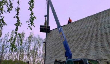 Услуги Самогруза 5т, аренда манипулятора- крана в Новосибирске
