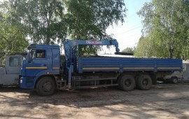 Аренда манипулятора. Услуги КАМАЗа с манипулятором