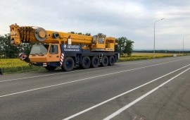 Аренда автокрана 100 тонн