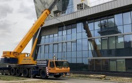 Аренда автокрана 100 тонн