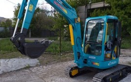 Аренда мини экскаватора Kubota U35-3