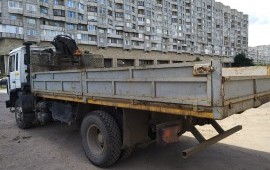 Аренда, заказ кран-борт манипулятора ( самосвал )