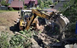 Аренда экскаватора погрузчика.