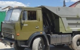 Услуги Спецтехники Камаз. Аренда самосвала. Песок