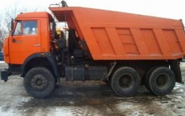 Услуги Спецтехники Камаз. Аренда самосвала. Песок