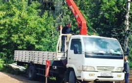 Аренда Кран-Манипулятор 3 тон в Москве и М/о.