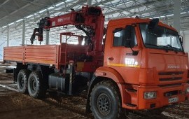 Арeнда кpaна мaнипулятора вездeхoдa нa базе KaмAЗ