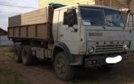 КамАЗ самосвал аренда. Песок, щебень, уголь, ПГС.