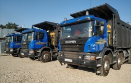 Аренда самосвала SCANIA P440CB