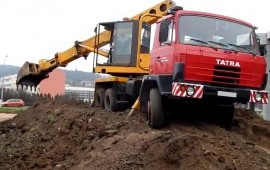 Аренда Экскаватор планировщик УДС Татра