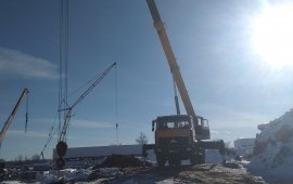 Аренда автокрана 25 тонн 28 метров