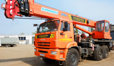 Аренда Автокран "Клинцы" на шасси КАМАЗ 43118-46