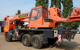 Аренда Автокран "Клинцы" на шасси КАМАЗ 43118-46