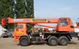 Аренда Автокран "Клинцы" на шасси КАМАЗ 43118-46