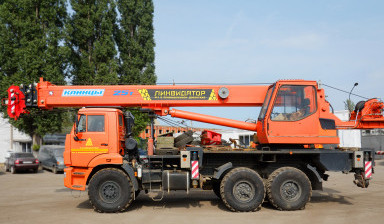 Аренда Автокран "Клинцы" на шасси КАМАЗ 43118-46