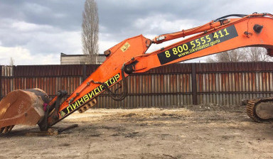 Аренда экскаватора гусеничного DOOSAN SOLAR 340LCA в Липецке