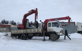 Услуги Аренда манипулятора. Автовышки.