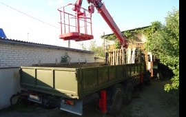 Услуги и аренда манипулятора. Перевозка грузов.