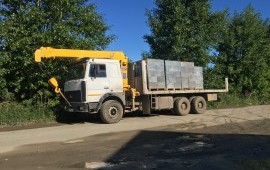 Услуги манипулятора- крана грузоперевозки