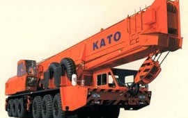 КАТО 80 тонн Аренда автокрана. Услуги спецтехники.