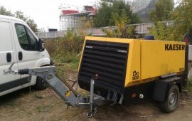Аренда компрессора 14 атм. 11,5 м3. Молотки.