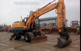 Аренда колесного экскаватора полноповоротного