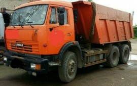Услуги самосвалов