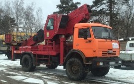 Автовышка 28-45м в аренду и на заказ