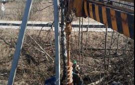 Аренда ямобура 6х6 с телескопической стрелой