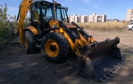 Аренда экскаватора-погрузчика самосвал манипулятор