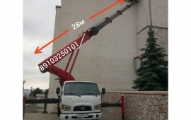 Автовышка 18, 23, 28 м аренда, услуги