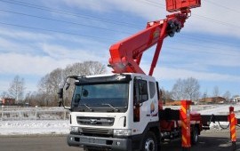 Аренда автовышки, услуги, заказ.