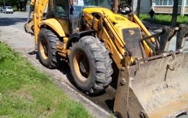Услуги экскаватора погрузчика аренда