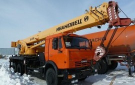 Аренда автокрана Машека КС-55727-7