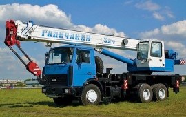 Автокраны 25,32,50т 22,28,32,45м ВЕЗДЕХОД