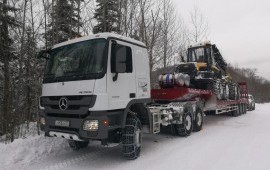 Перевозка спецтехники от 10 до 60. Аренда трала