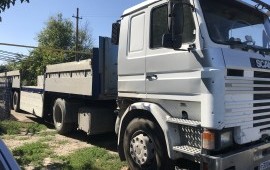 Грузоперевозки услуги. Шаланда, бортовой длинномер