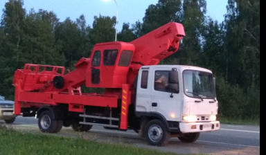Аренда автовышки 40 метров в Екатеринбурге в Туринске
